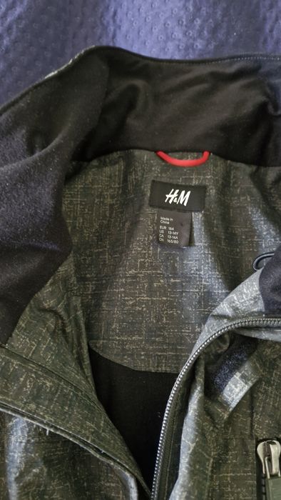 H&M, r. 164. Wiatrówka z polarkiem.