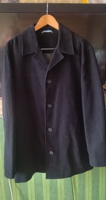 Стильный новый мужской пиджак, кэжуал жакет в стиле шэкет 100% cotton)