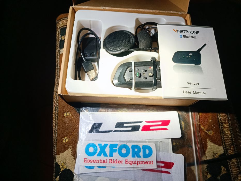 Шлемофон на блютузі