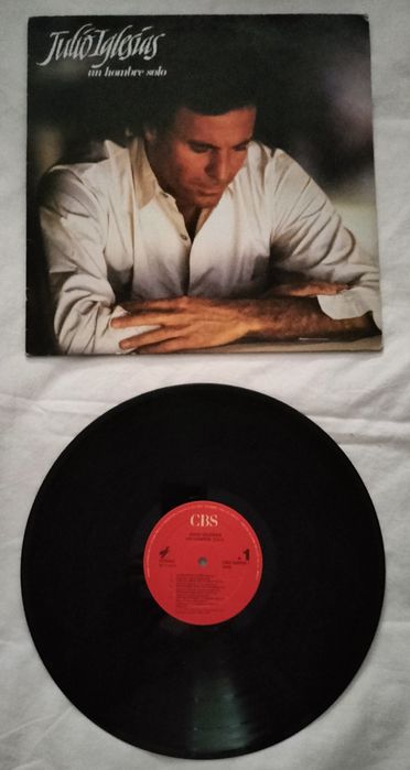 JULIO IGLESIAS - LP - um hombre solo