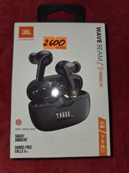 Беспроводні навушники JBL Wave Beam