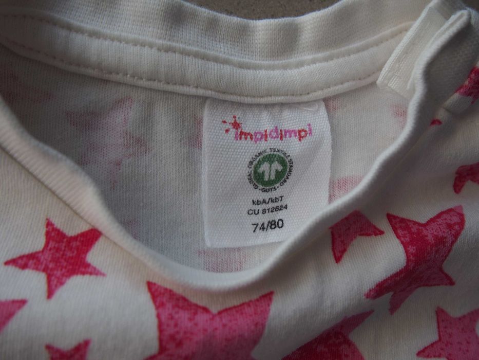 Pajac piżama śpiochy 74 cm 2 sztuki