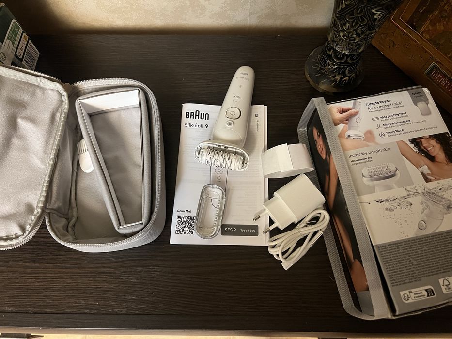 Новый эпилятор Braun Silk-epil 9 Flex SES 9-011 3D (Германия) бритва