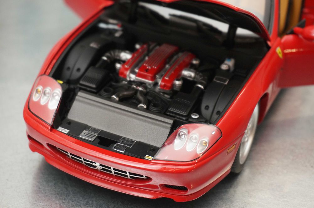 HOTWHEELS 1/18フェラーリ 575MM (カスタム仕様) ホットウィール 1/18 フェラーリ 575MM (カスタム仕様)の通販 by
