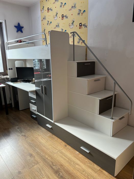 Meble z łóżkiem na antresoli + gratis