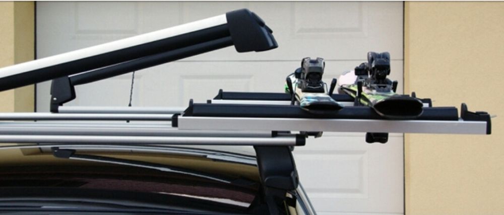 Uchwyt bagaznik relingi  mocowanie na narty wysuwany jak thule xtender