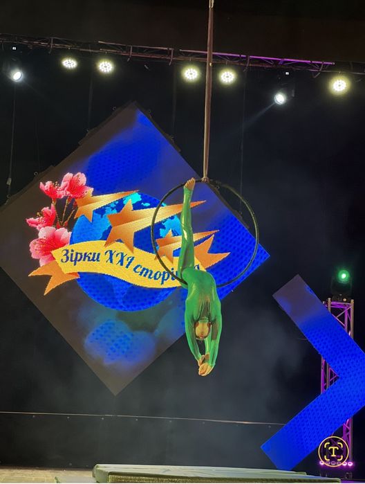 Костюм комбінезон для повітряної гімнастики  122-128