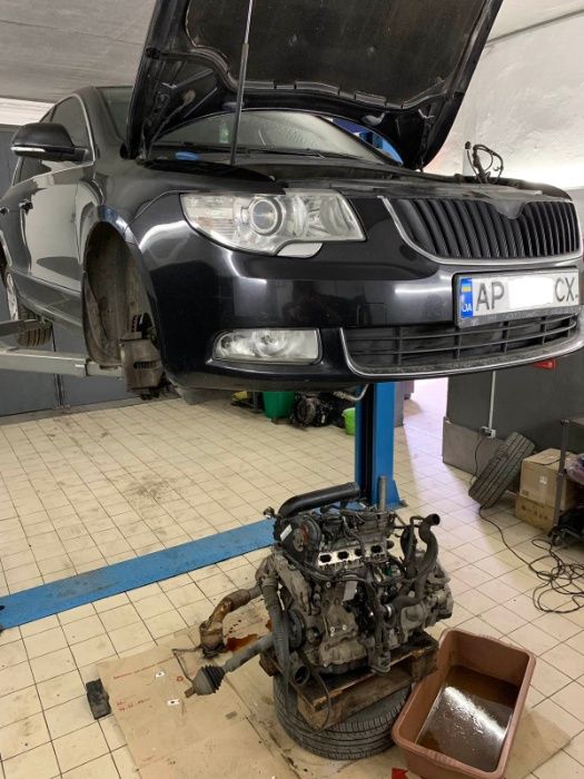 Ремонт капиталка двигателя мотора 1.8T CDAA BZB Skoda A5 superb Passat