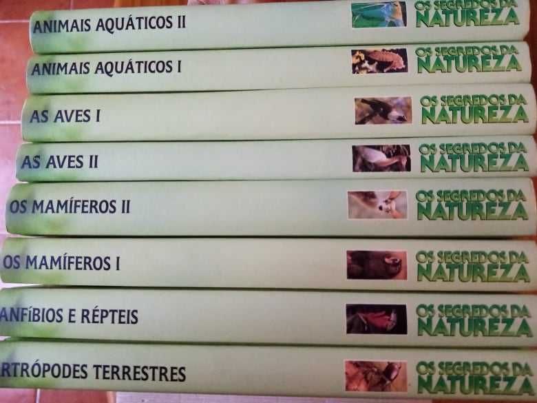 Livros Animais - "Os Segredos da Natureza"
