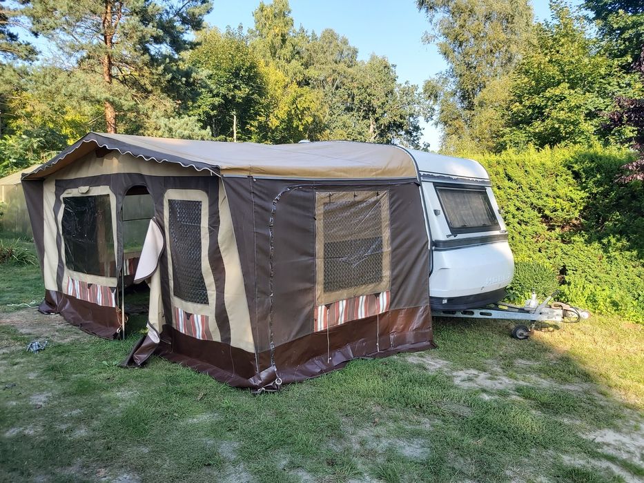 Przyczepa Kempingowa hobby prestige !! Przedsionek !!