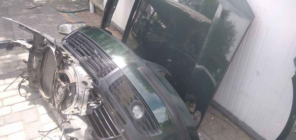 maska zderzak błotnik lampa pas passat b5 lift zielony