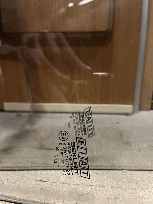 Szyby Seicento przednie i tylnie Prawa i lewa