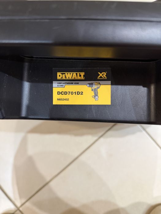 Кейс Оригінальний DeWALT DCD701D2 / TSTAK
