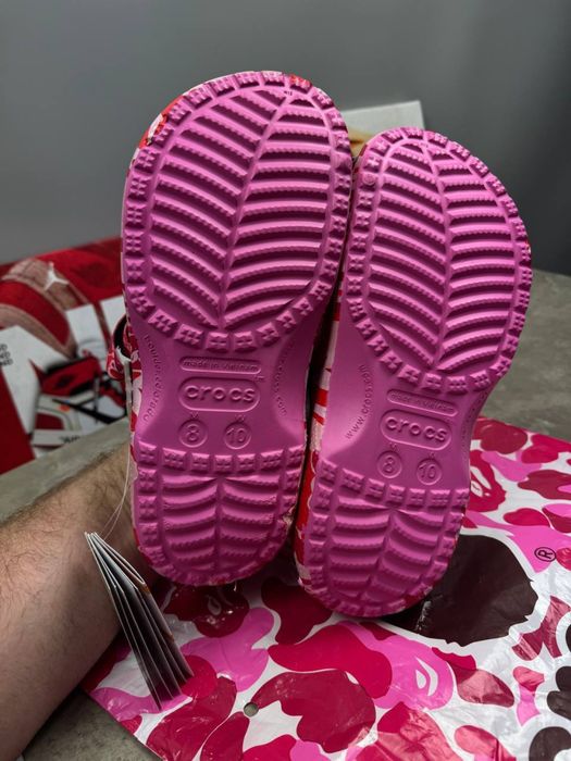 Шльопанці Crocs x BAPE | топова якість | Розміри 40–45 | Новинка
