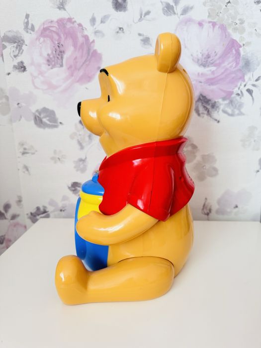 Duży zegar,skarbonka Kubuś Puchatek Disney