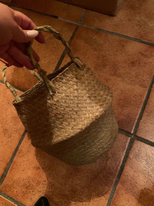Cestos de verga para uso ou decoração