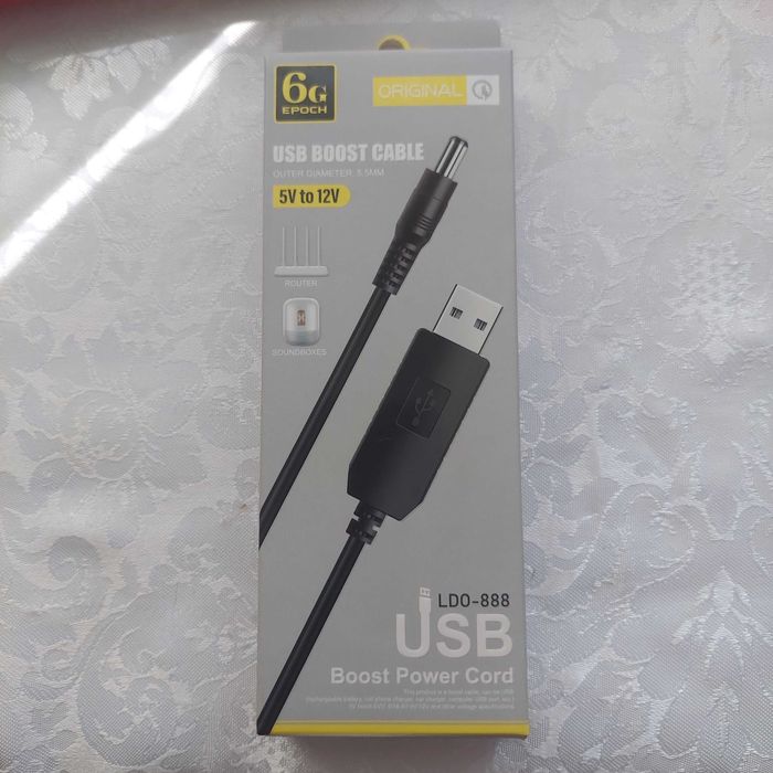 Продам шнур від роутера до павербанка