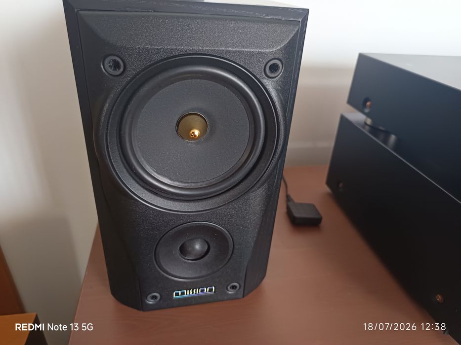 Conjunto Marantz e Mission