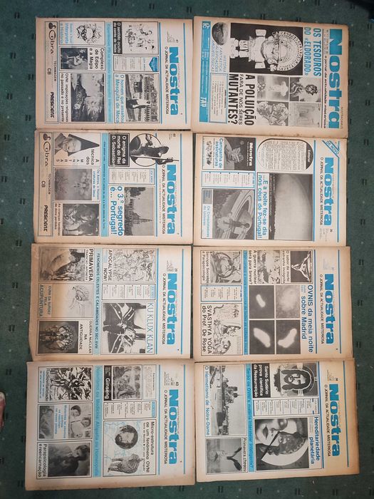 43 Jornais Nostra O Jornal da Atualidade misteriosa - Anos 70