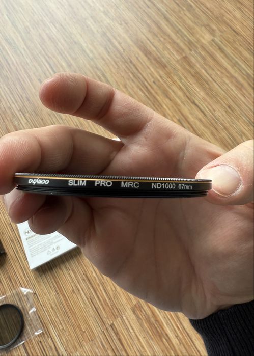 Filtro ND1000 67mm Cacagoo Slim Pro – Excelente Estado
