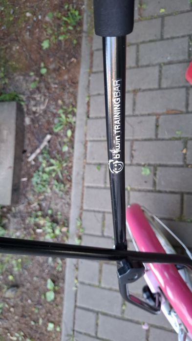 Rower do nauki dla dziewczynki B'Twin Doctor Girl 16" + rogi