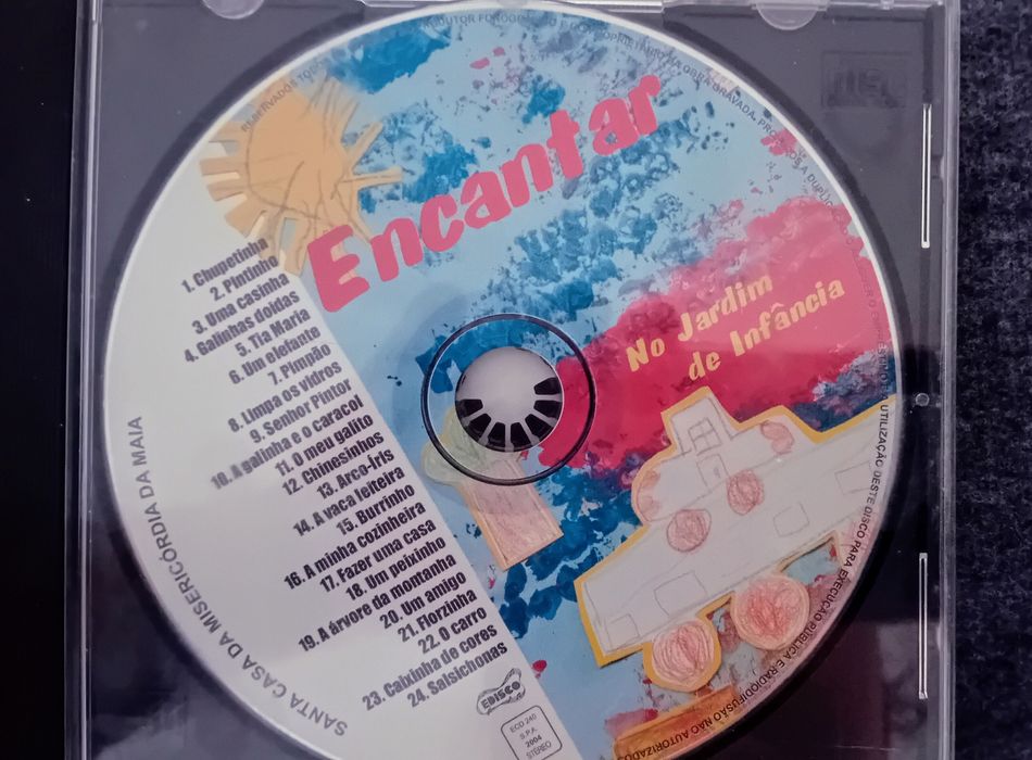 CDs de música para crianças