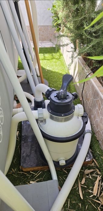 Piscina Intex, Bomba intex, escada e todos os acessórios