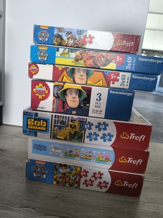 Puzzle Trefl i Ravensburger