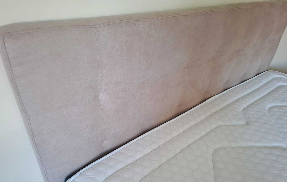 Cama 1,80x2,00 Sommier Elevatória, Colchão, Cabeceira e Arrumação