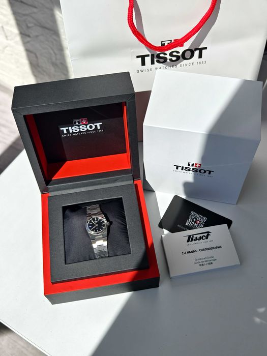 Жіночий годинник  Tissot  PRX 25mm T137.010.11.056.00 Новий  Гарантія