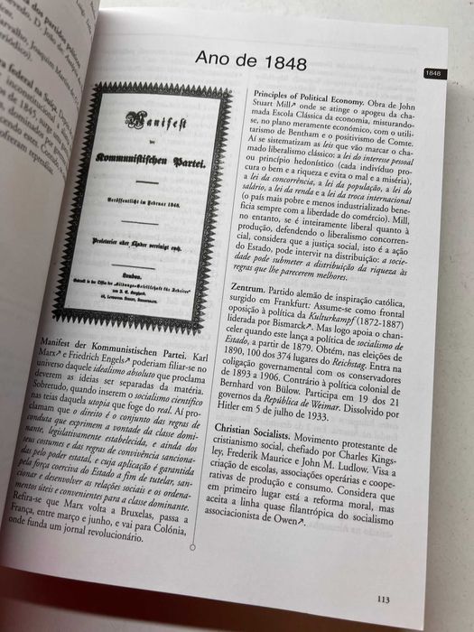 Biografia Pensamento Politico -Obras Cronobibliografias Séculos XIX XX