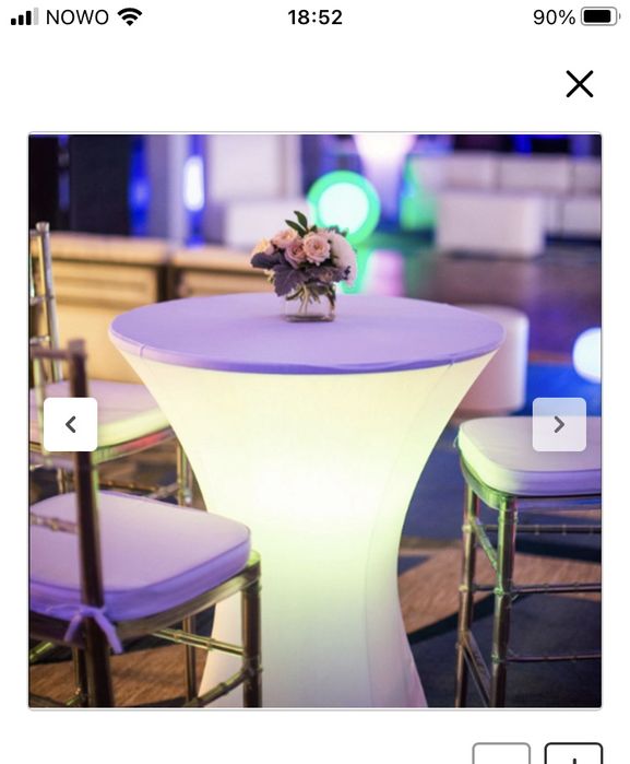 Mesa dobravel catering