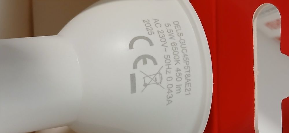 Lâmpadas Led Toshiba 5.5W  NOVAS