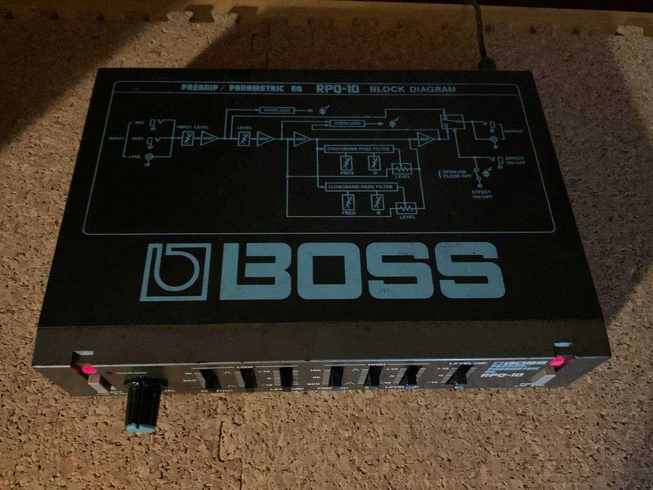 Компрессор графический и параметрический эквалайзер | Boss RCL RPQ RGE ...