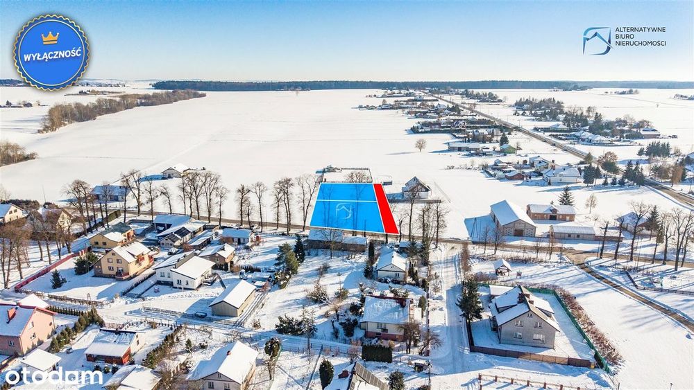 Działki budowlane w centrum Strzyżewic