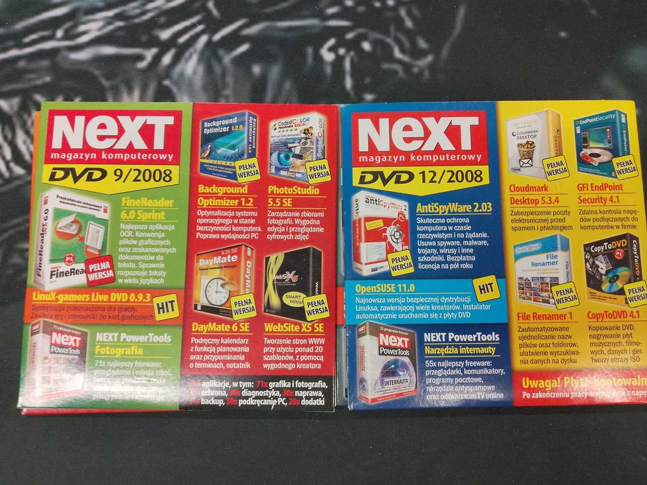 11 cd z gazety komputerowej next likwidacja kolekcji