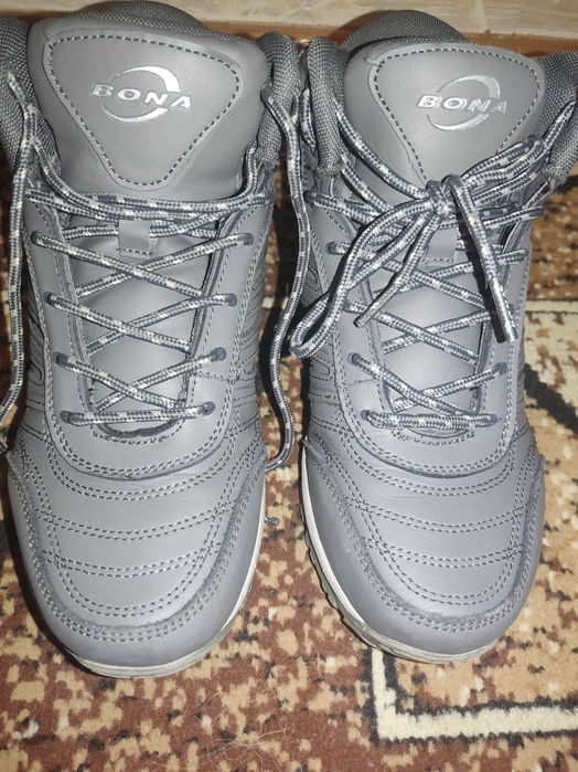 Зимові Кожані ботинки