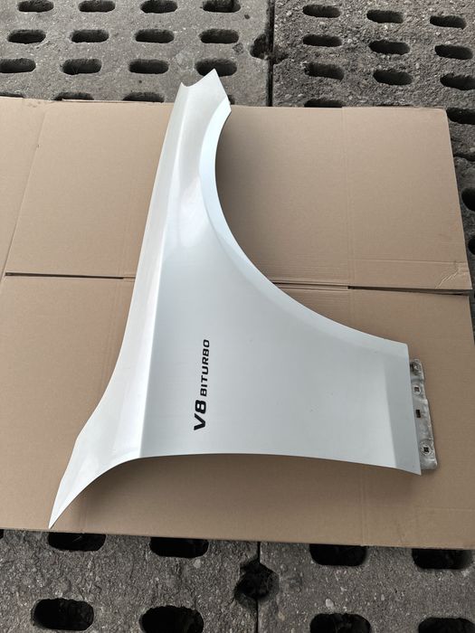 Błotnik Lewy Mercedes W222 S6.3 AMG Biała Perła 799