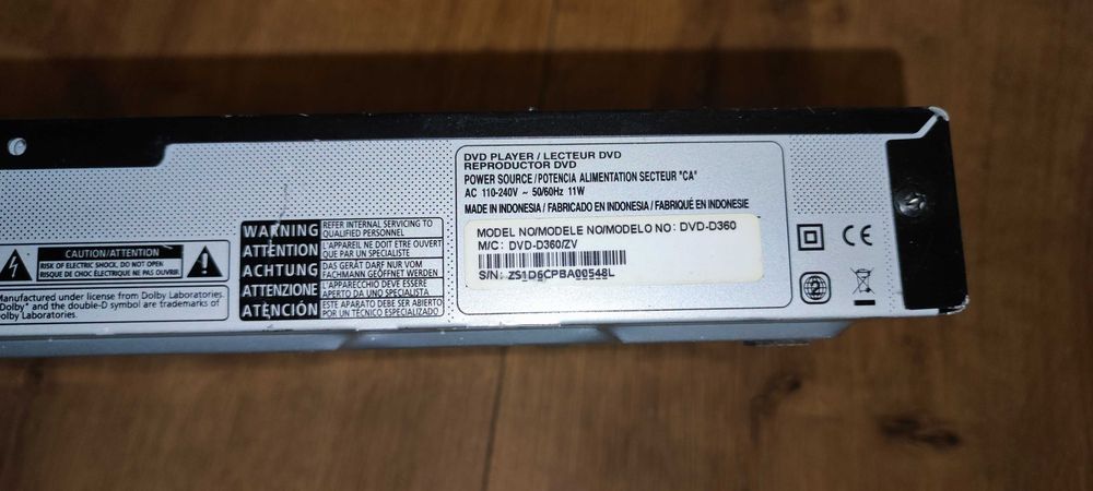 DVD Samsung D360