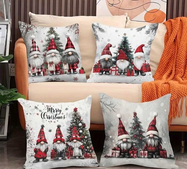 Декоративні  новорічні подушки