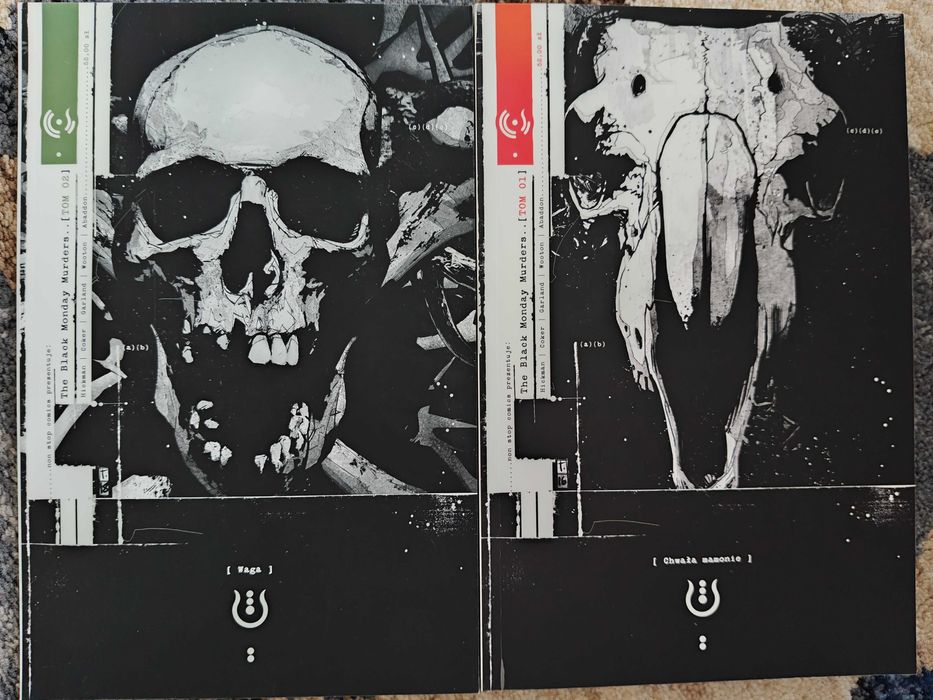 Black Monday Murders (J. Hickman) -komplet (Non Stop Comics / Image)