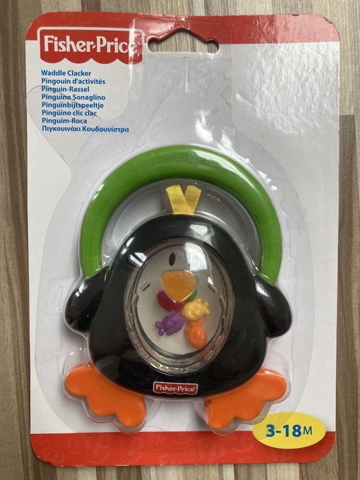 Grzechotka Pingwinek Gryzaczek