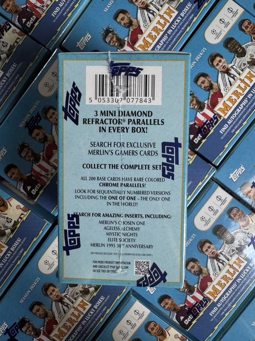Topps Merlin Value Box 24/25