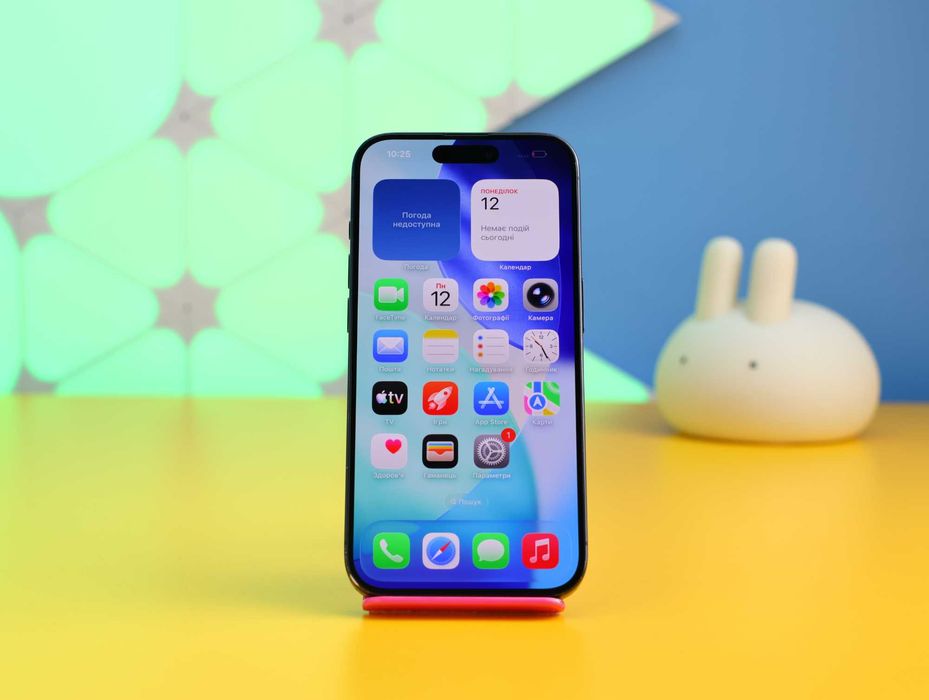 Смартфон iPhone 15 Pro 128GB Blue Titanium (155297) Б/У З ГАРАНТІЄЮ