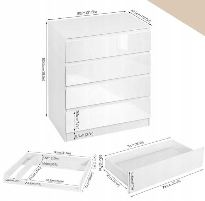 Woltu Przewijak dla dziecka