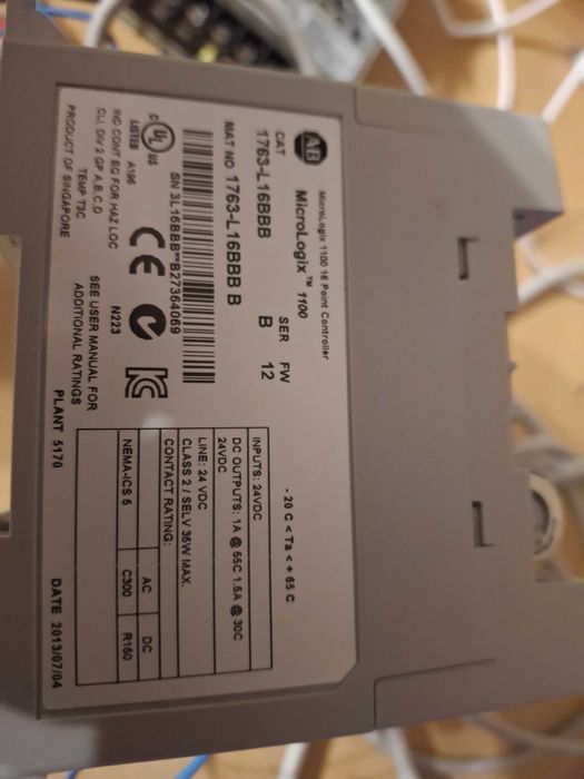 sterownik plc Allen-Bradley