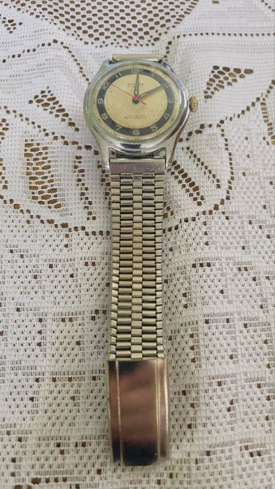 Szwajcarski vintage’owy zegarek Pallas