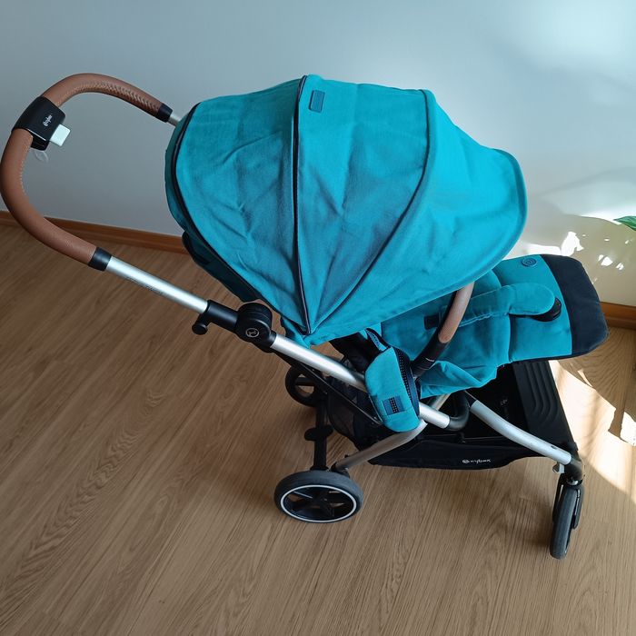 Carrinho de Bebé Cybex Eezy S Twist+ 2 – Azul/Turquesa