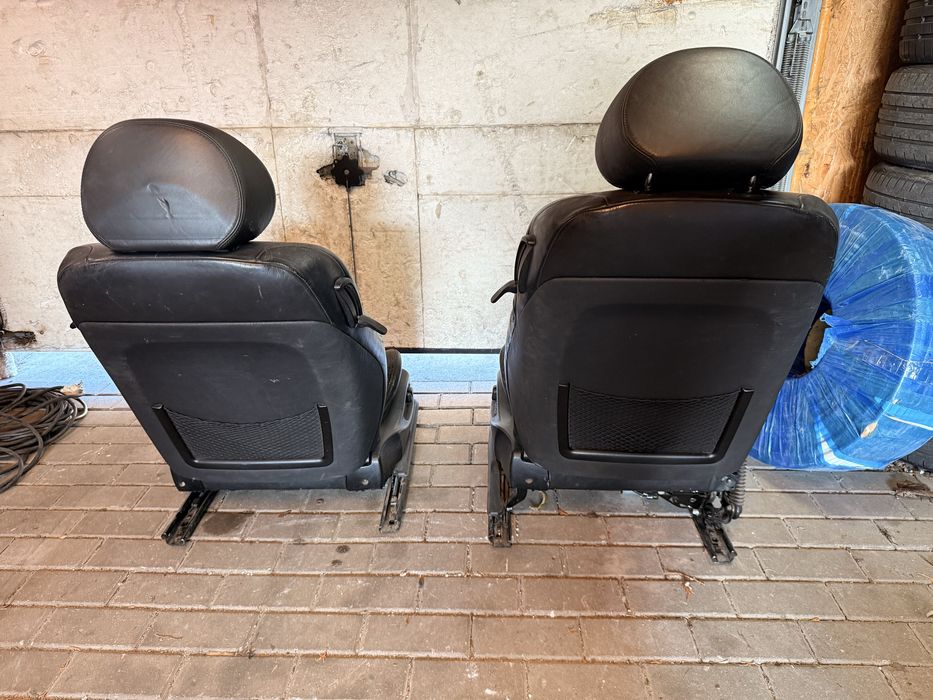 Wnetrzę, fotele BMW M3 E46 czarna skóra