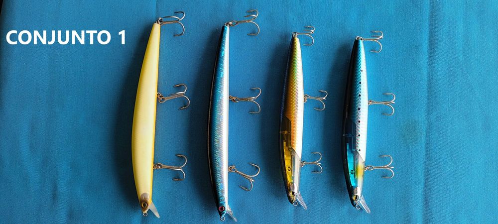 2 Conjuntos de 4 Amostras para Spinning